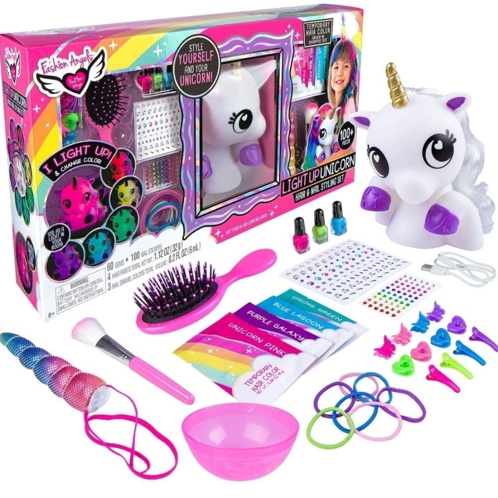 FASHION ANGELS LIGHT UP UNICORN STYLING